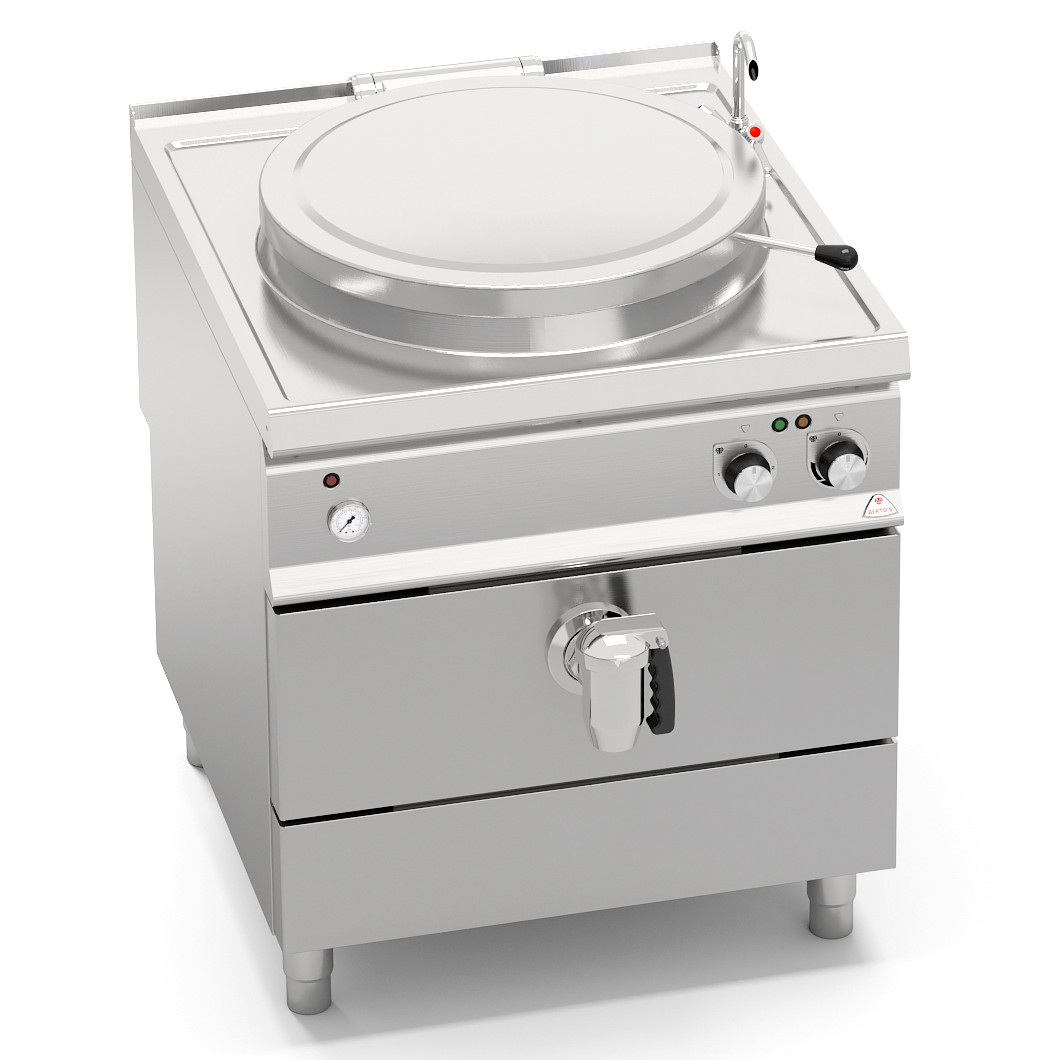 100L 18000W Stainless Steel Commercial Electric Boiling Pan TT