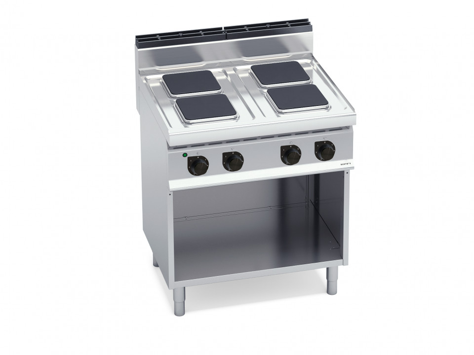 4 SQUARE PLATE ELECTRIC STOVE WITH CABINET