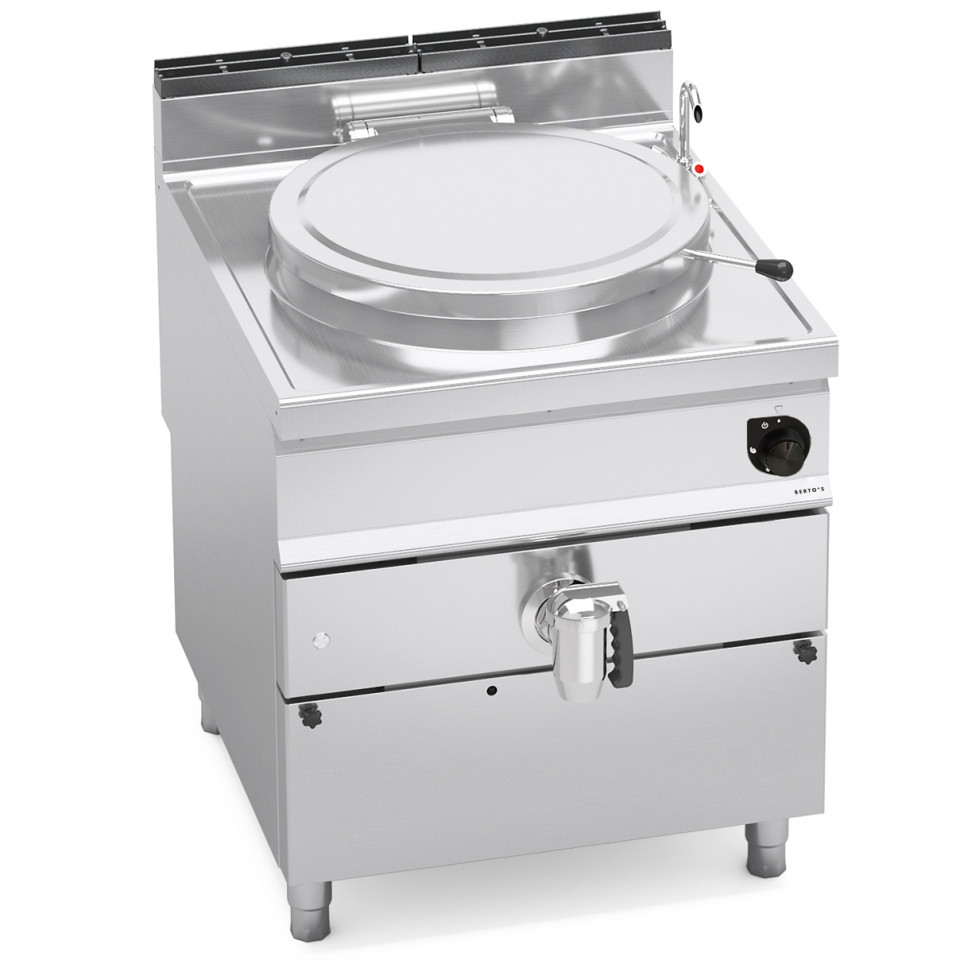 100 L  GAS BOILING PAN WITH DIRECT HEATING