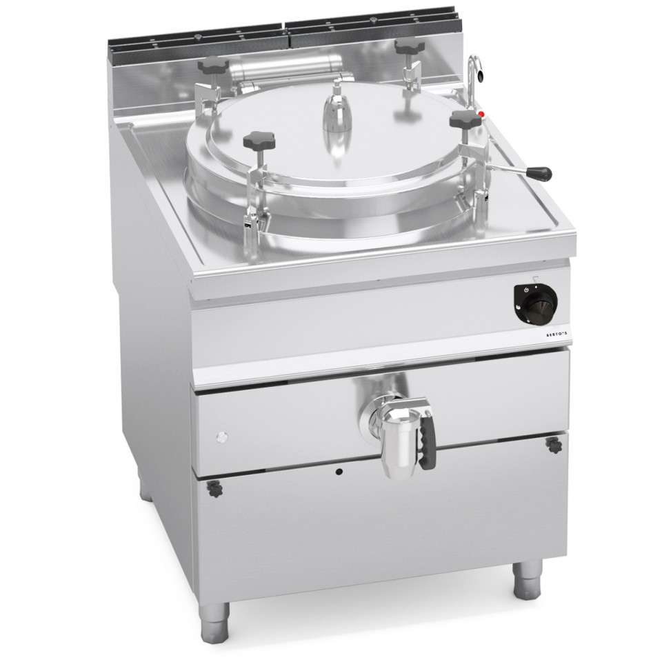 100 L GAS BOILING PAN WITH  DIRECT HEATING (PRESSURE TANK)