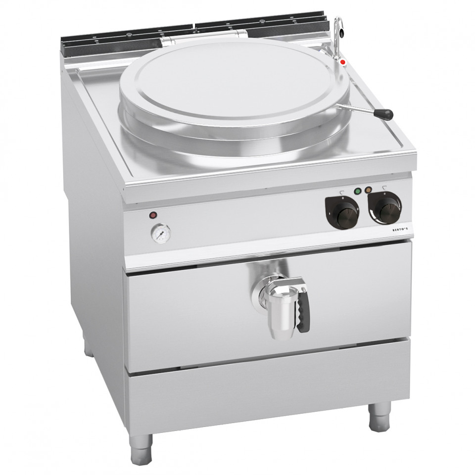 100 L ELECTRIC BOILING PAN WITH INDIRECT HEATING