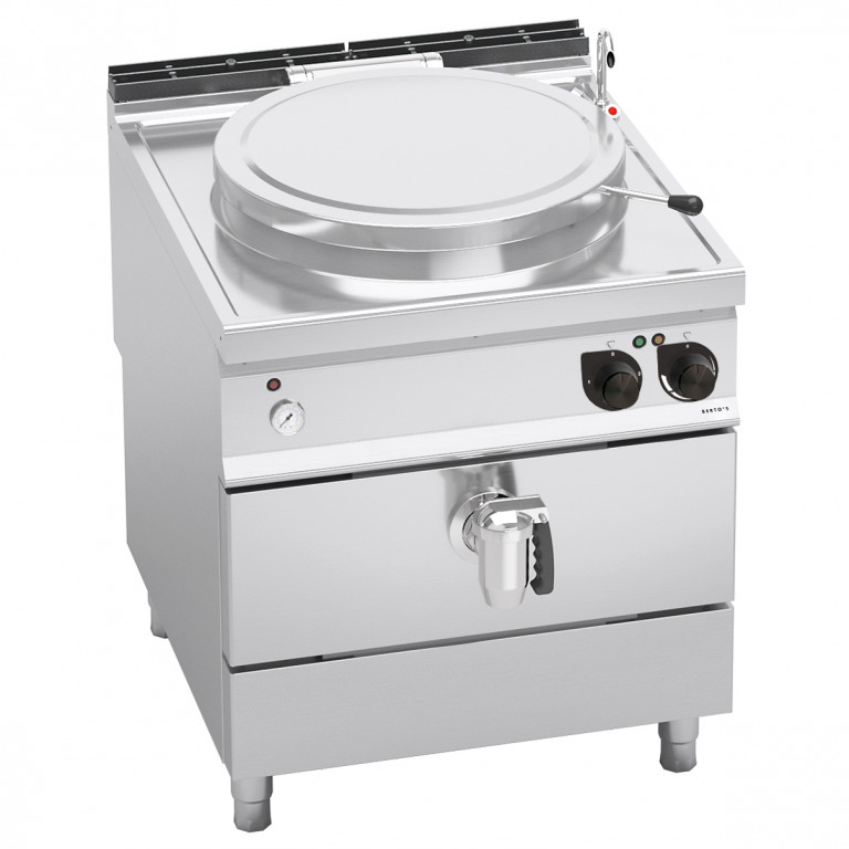 100 L ELECTRIC BOILING PAN WITH INDIRECT HEATING